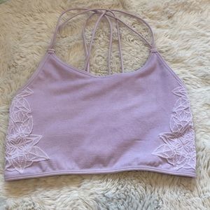 light purple strappy tank